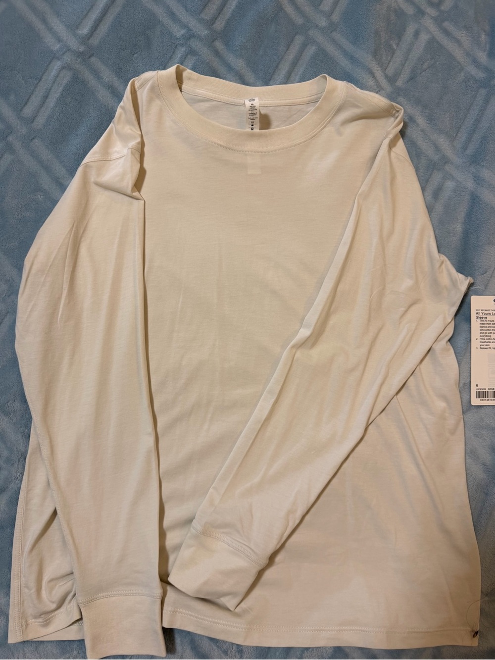 lululemon athletica Long Sleeve Crewneck Tee - White